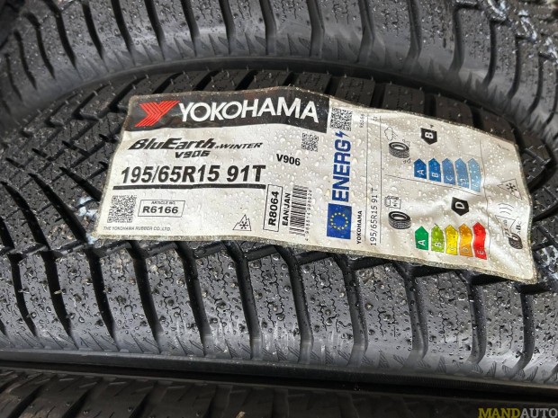 195/65R15 Yokohama Winter V906,j tligumi