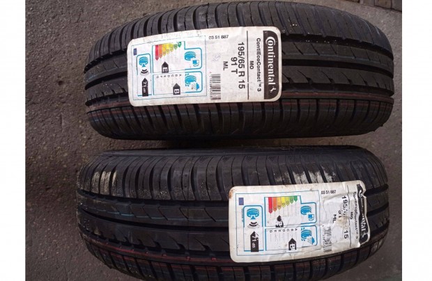 195/65 R15 Continental nyári gumi új 2db