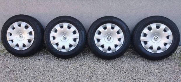 195/65 R15 Vredestein Wintrac 2021+5x112VW felni+ Skoda disztrcsa tl