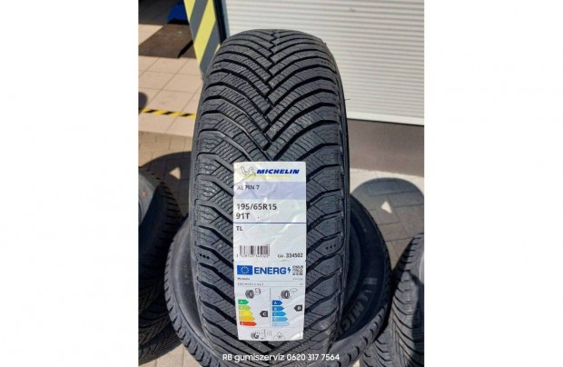 195/65 r15 Michelin Alpin A7 teligumi 2024 34 200 Ft/db