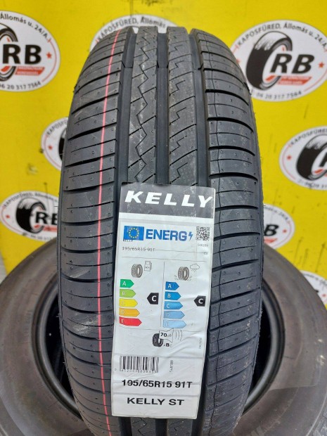 195/65 r15 Új Kelly nyári gumi 17000Ft/db