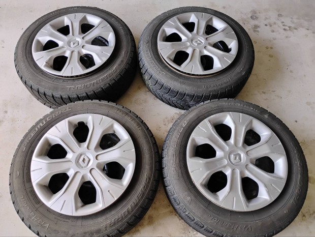 195/65 r15 téli gumi garnitúra 5x108 lemezfelnivel