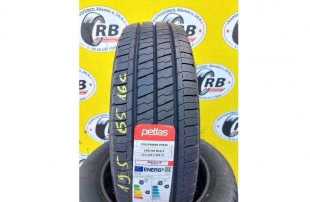 195/65 r16 C j Petlas nyri 2023 29800 Ft/db