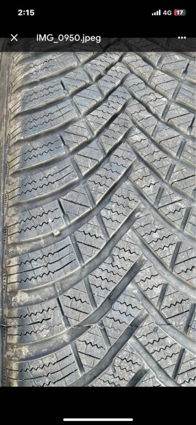 195/65r15 Hankook téli gumi felnire szerelve