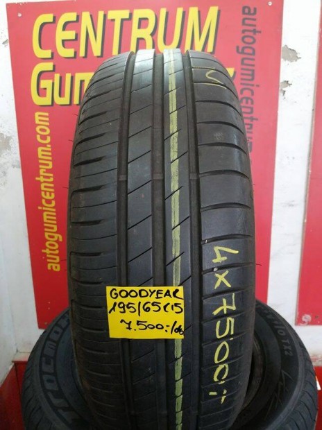 195/65r15 használt nyári gumi Goodyear 7.500 Ft