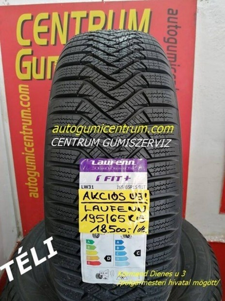 195/65r15 tli gumi jak -Laufenn. 18.500 Ft