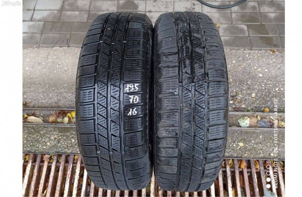 195/70 R16" Continental hasznlt tli gumik