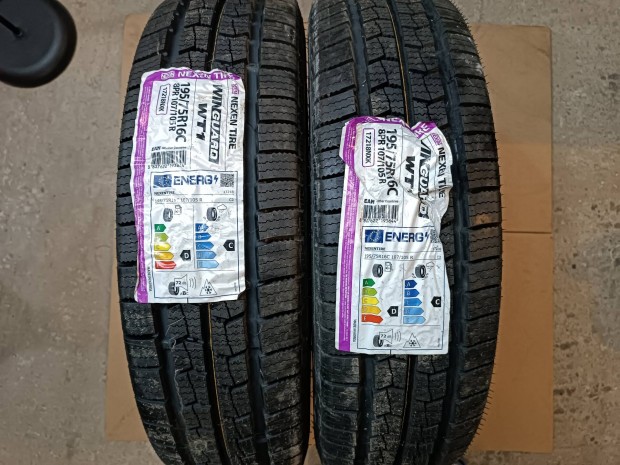 195/75 r16c 107/105r Nexen Winguard Wt1 téli gumi garnitúra