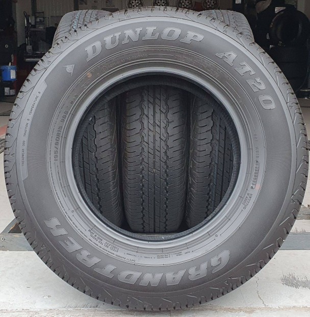 195/80 R15 Dunlop Grandtrek j/dem ngyvszakos gumik 2024. /G305