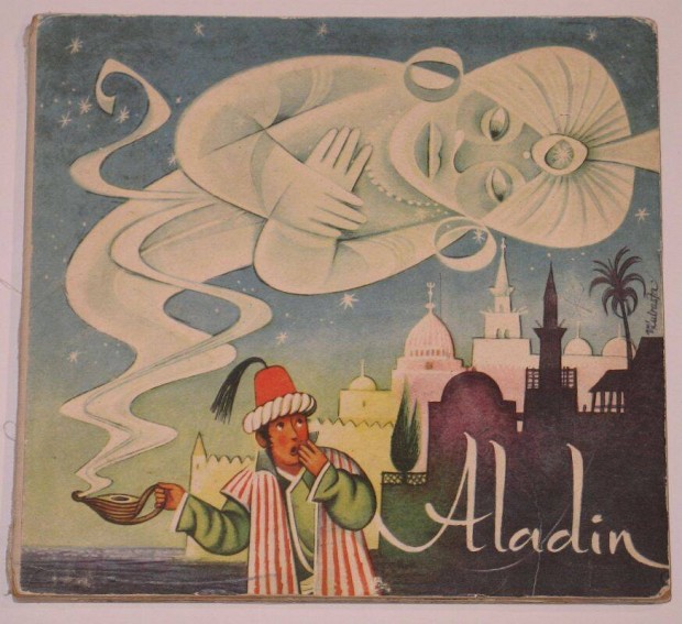 1960 Kubasta illusztrlta Aladin trbeli meseknyv hinytalan ritkasg