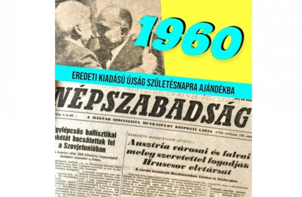 1960 szeptember 13 / Npszabadsg / Ssz.: 33985