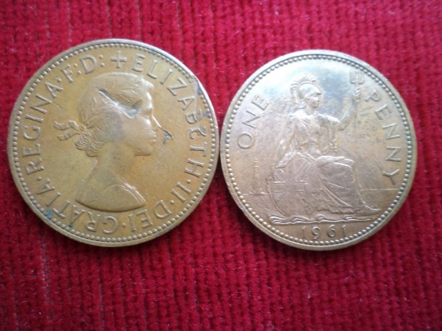 1961-es 1 penny elad