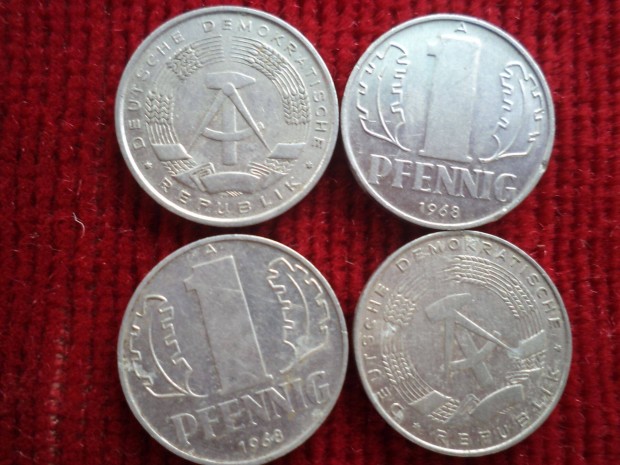 1962-79-es NDK 1 pfennig elad