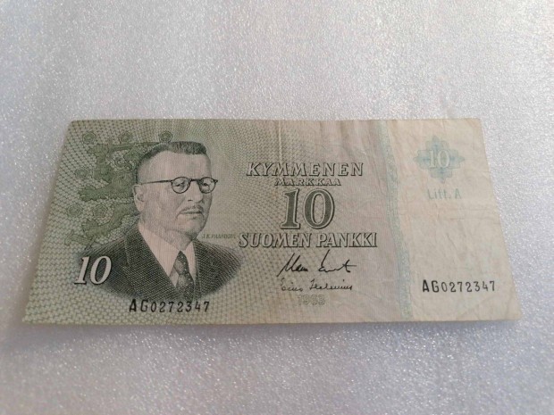 1963/ 10 Mrka Finnorszg