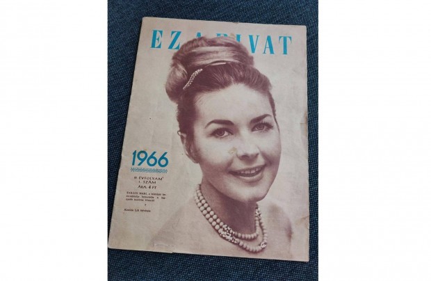 1966-os Ez a divat, Takács Marikával a címlapon