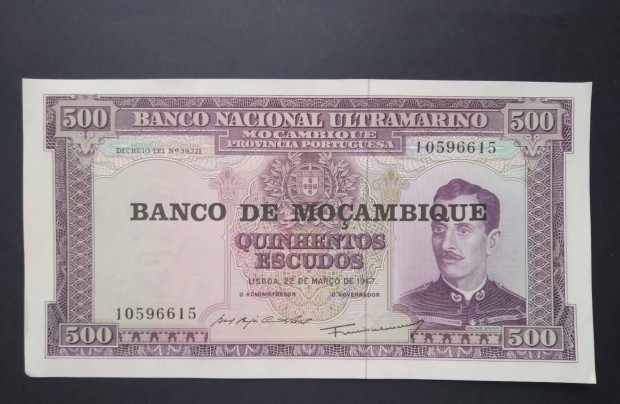 1967 / 500 Escudos Mozambik (MM)