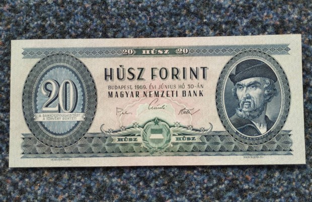 1969 20 forint tökéletes állapotban/UNC