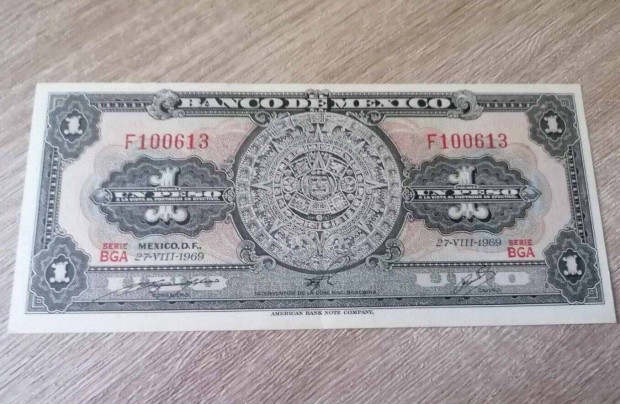 1969/ 1 Peso Mexik