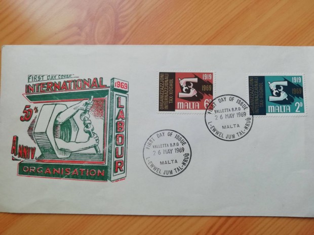 1969-es ritka Mltai FDC