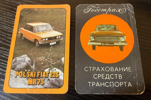 1970-1976 125 Polski Fiat s Szovjet Moszkvics krtyanaptrak!