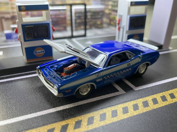 1970 Dodge Challenger T/A modellaut - Greenlight 1:64 mret