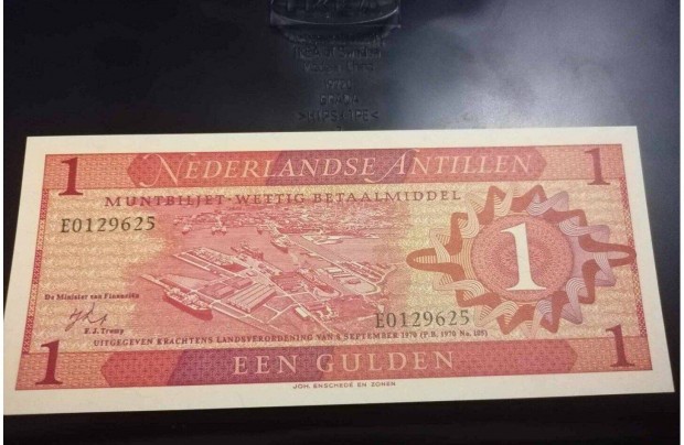 1970 / 1 Gulden UNC Holland Antillk (MM)