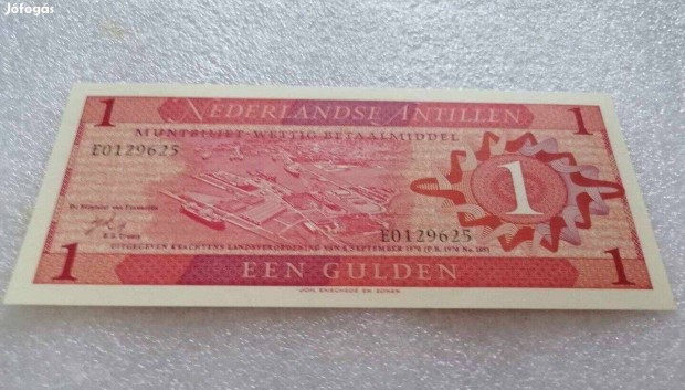 1970 / 1 Gulden UNC Holland Antillk (M)