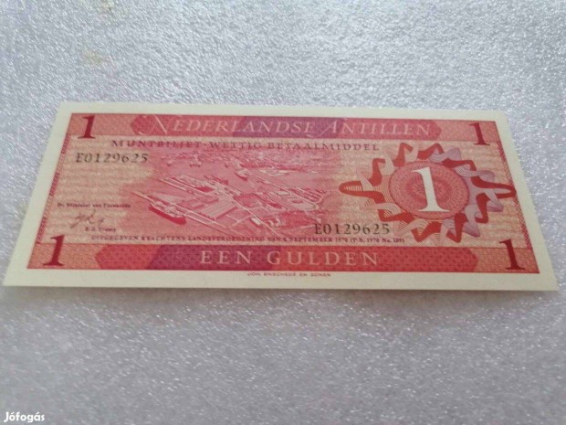 1970 / 1 Gulden UNC Holland Antillk (M)