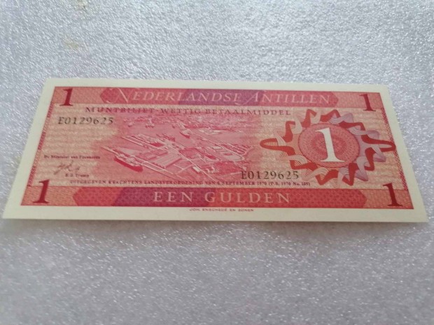 1970 / 1 Gulden UNC Holland Antillk (M)