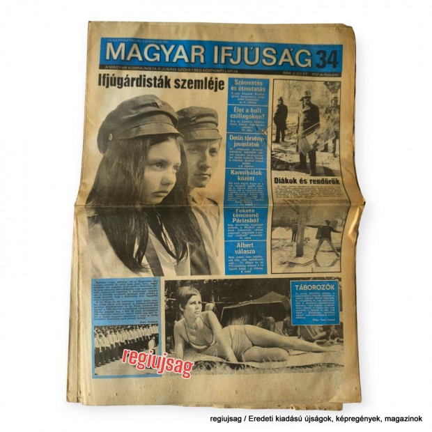 1970 augusztus 28 / Magyar Ifjsg / Eredeti kiads jsg