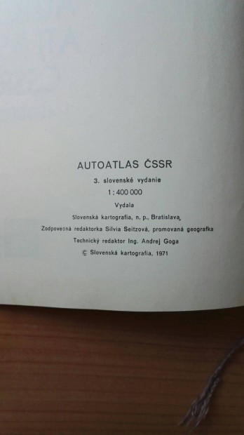 1971 Csehszlovk auts atlasz Ttra Tatra Skoda Velorex