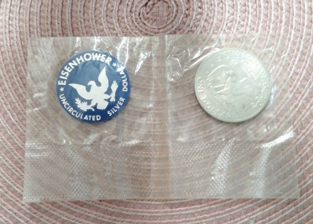 1971 ezst Eisenhower 1 dollr