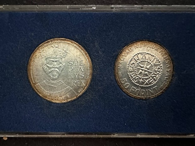 1972 Szent István 50-100 FT Pár BU tokban