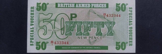 1972 / 50 Pence UNC British Armed Forces (5)