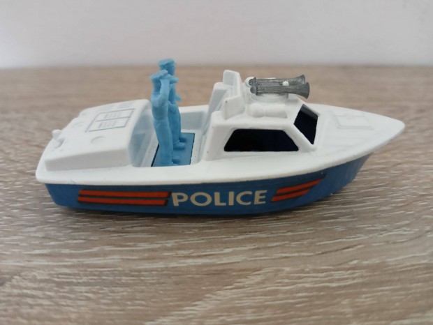 1976 Matchbox Superfast No. 52 police launch boat