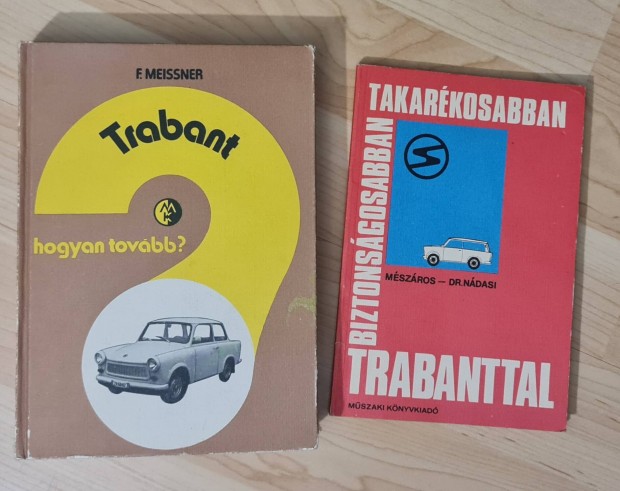 1978, s 1982-es Trabant szerelsi knyvek 