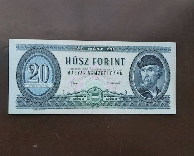 1980-as 20 forintos