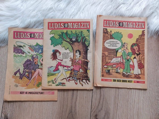 1980 s 1981-es Ludas Matyi magazinok