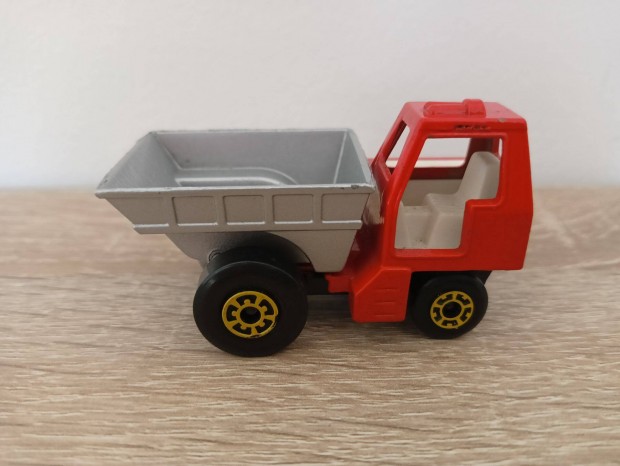 1981 Matchbox 1-75 Series No 26 Site Dumper Red Silver