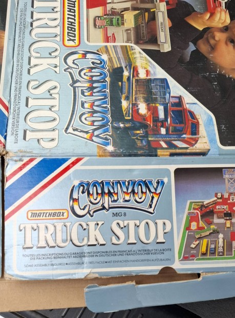 1983. Matchbox Convoy Truck Stop gyerek játék