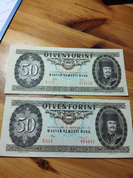 1983 s 1986 50 forint