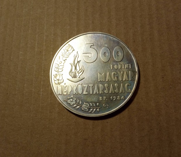 1984 Nyári olimpiai játékok Los Angeles ezüst 500 forint 