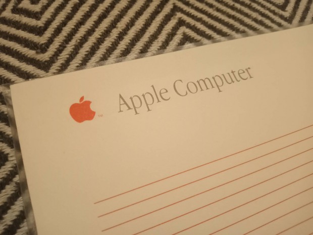 1984-es Apple Computer Logo jegyzettömb A/4 50lap