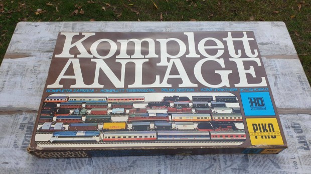 1985-s Komplett Anlage H0 modellvast doboza elad