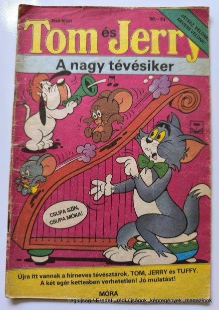 1987 / Tom s Jerry (Mra - Fabula) #1 / Kpregny - Magyar