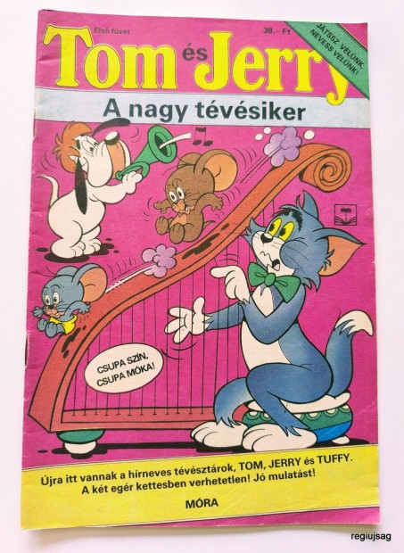 1987 / Tom s Jerry (Mra - Fabula) #1 / jsg - Magyar