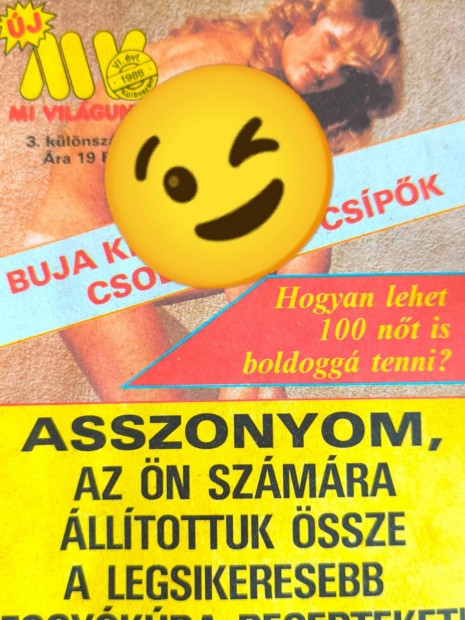 1988 3. Klnszm / MV MI Vilgunk / jsg - Magyar / Erotikus