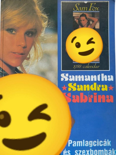 1988 calendar / Samantha / jsg - Magyar / Erotikus