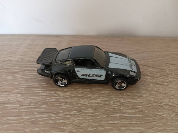 1989 Hot Wheels Black Porsche 930 Police