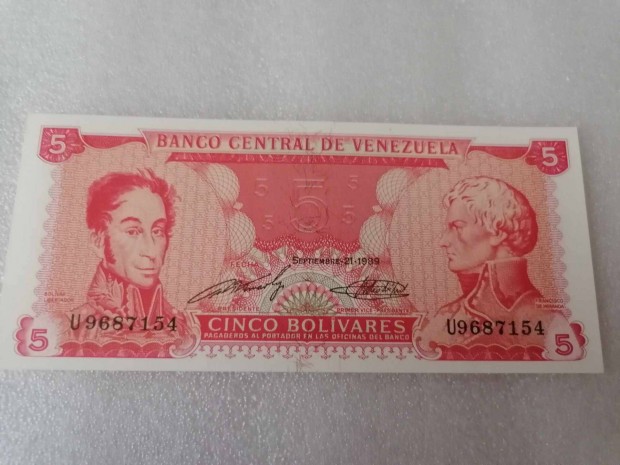 1989 / 100 Bolvares UNC Venezuela (MM)